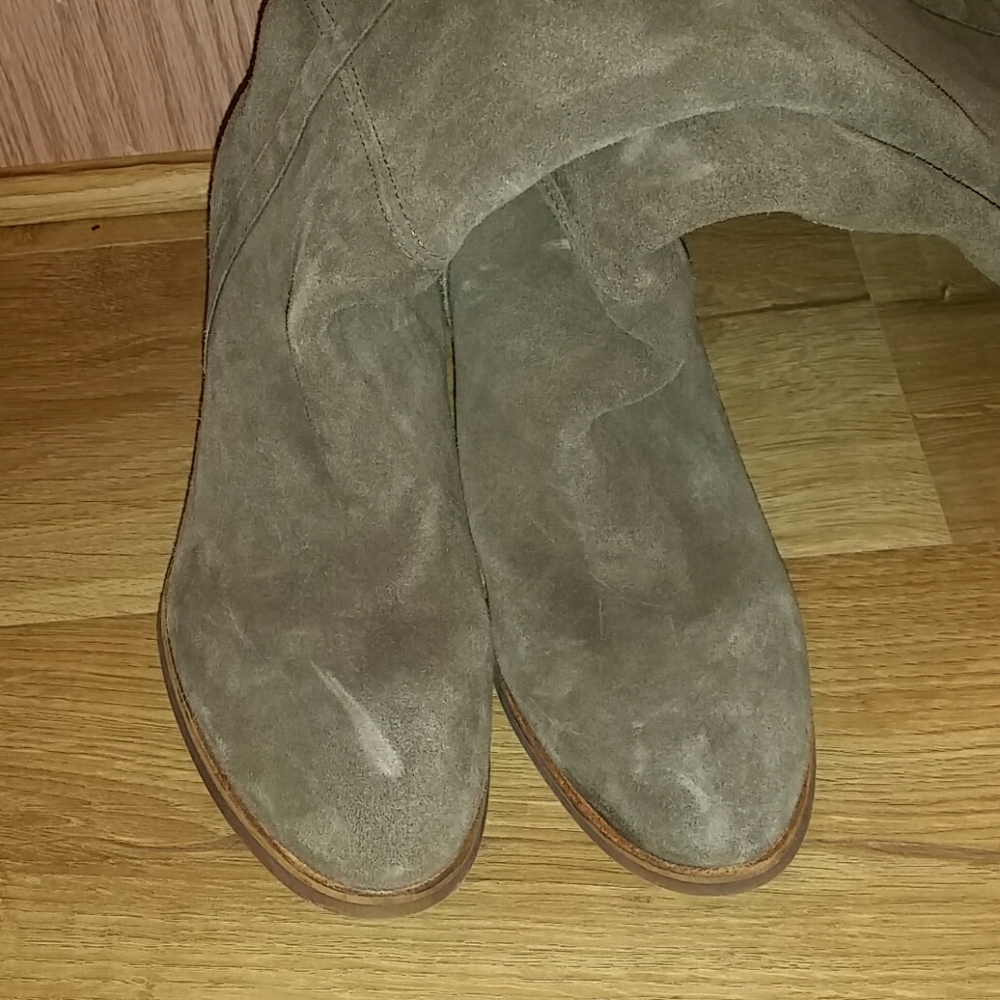 Brown Suade Boots (SOLD)